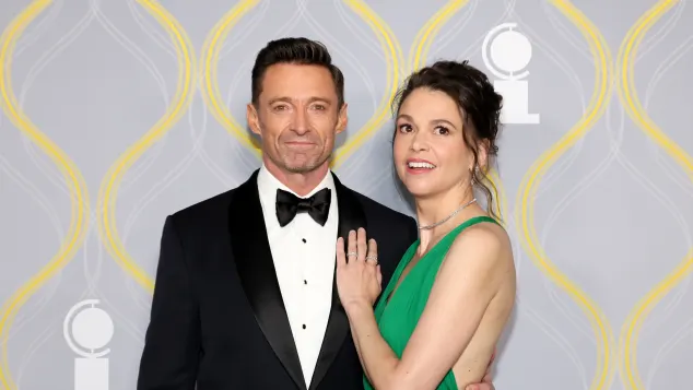 Hugh Jackman und Sutton Foster