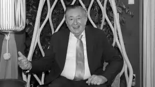 Richard Lugner bei einer Hoteleröffnung in Wien im November 2021