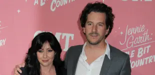 Shannen Doherty und Kurt Iswarienko im Jahr 2017