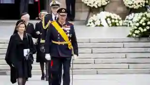 Königin Sonja und König Harald norwegen