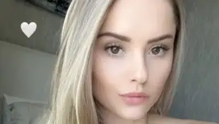 Davina Geiss sexy corsage Instagram 2023