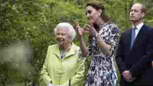 Herzogin Kate zeigt Königin Elisabeth II. und Prinz William ihren eigens kreierten Garten