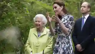 Herzogin Kate zeigt Königin Elisabeth II. und Prinz William ihren eigens kreierten Garten
