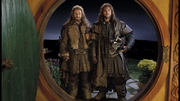 Dean O’Gorman und Adrian Turner in „Der Hobbit“