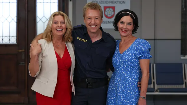 Karin Thaler, Max Müller und Marisa Burger
