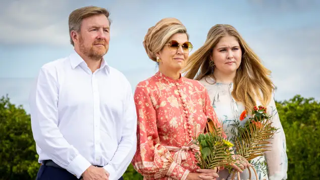 König Willem-Alexander, Königin Máxima und Prinzessin Amalia