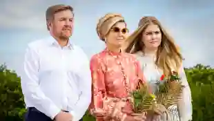 Königs Willem-Alexander, Königin Máxima und Prinzessin Amalia während ihrer Karibik-Reise Anfang 2023