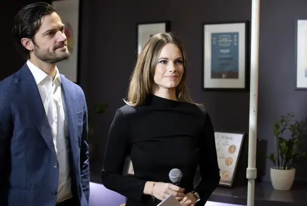Prinzessin Sofia und Prinz Carl Philip