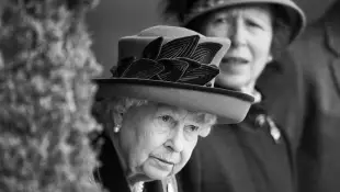 Königin Elisabeth II. und Prinzessin Anne