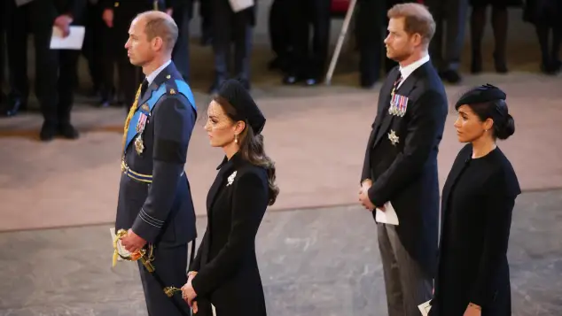 Prinz William, Herzogin Kate, Prinz Harry und Herzogin Meghan 
