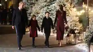 Britische Königsfamilie Prinz William Prinzessin Charlotte Prinz George Herzogin Kate