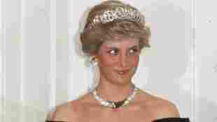 Lady Diana Kleid Samtkleid Deutschland