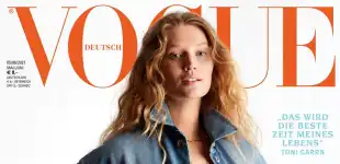 Toni Garrn auf der „Vogue“