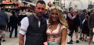 Sonia Liebing und ihr Mann Markus oktoberfest