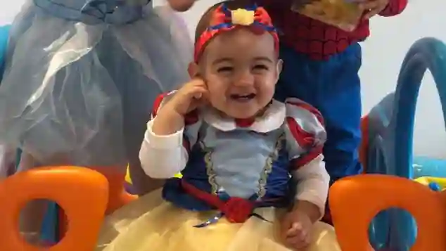Cristiano Ronaldos Zwillinge Eva und Mateo und die jüngste Tochter Alana an Halloween