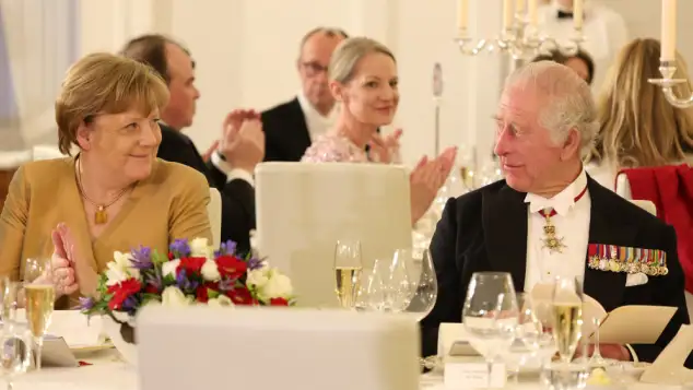 Angela Merkel und König Charles III.