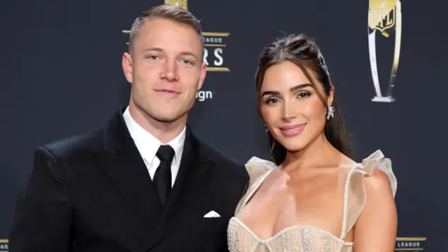 Christian McCaffrey und Olivia Culpo