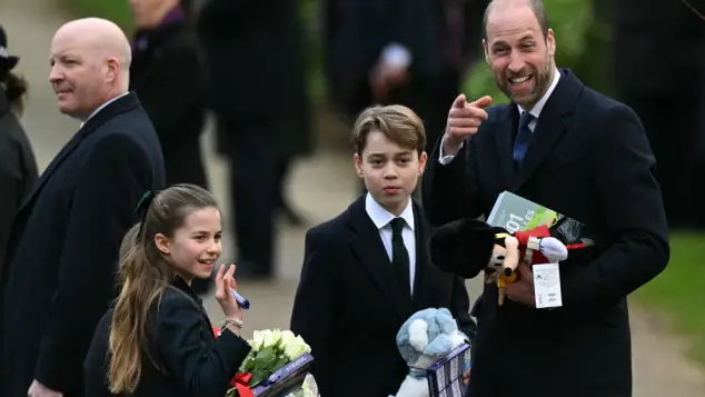 Prinzessin Charlotte, Prinz George und Prinz William