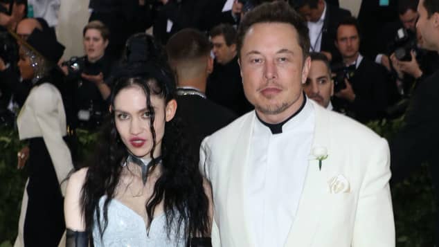 Grimes und Elon Musk