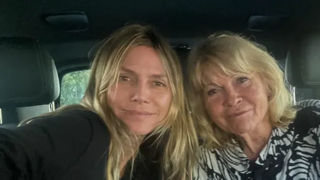 Heidi Klum und ihre Mutter Erna