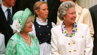 Queen Mum und Königin Elisabeth II.