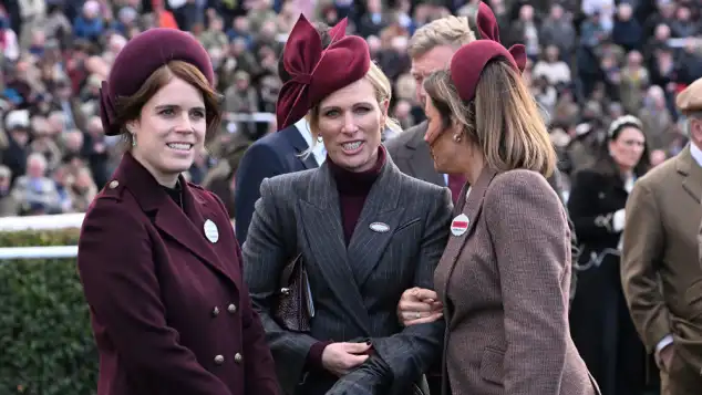 Prinzessin Eugenie, Zara Tindall und Natalie Pinkham