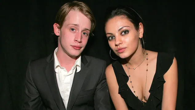 Macaulay Culkin und Mila Kunis