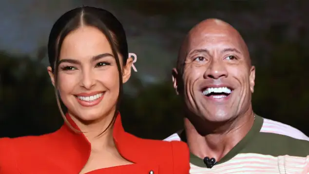 Charli D’Amelio und Dwayne Johnson