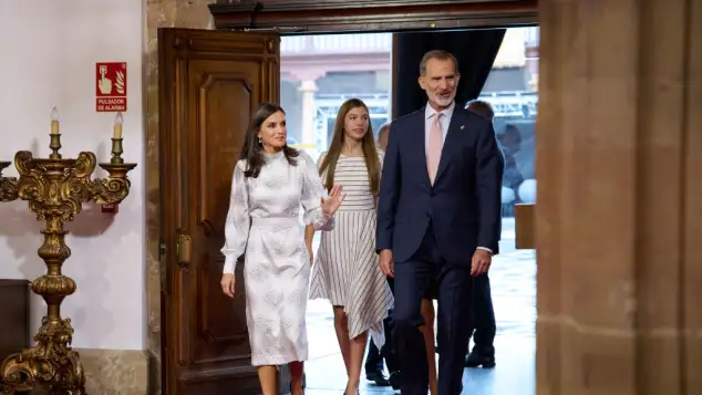 König Felipe, Königin Letizia und Prinzessin Sofia