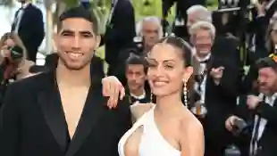 Achraf Hakimi Hiba Abouk WM