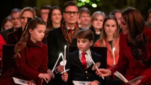 Prinzessin Charlotte, Prinz Louis und Prinzessin Kate