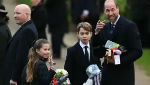 Prinzessin Charlotte, Prinz George und Prinz William