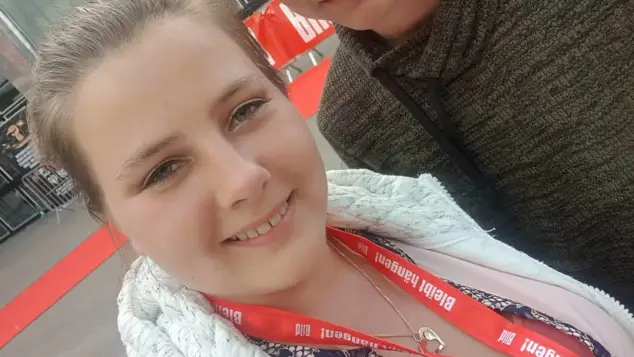 Sarafina Wollny und Peter Heck