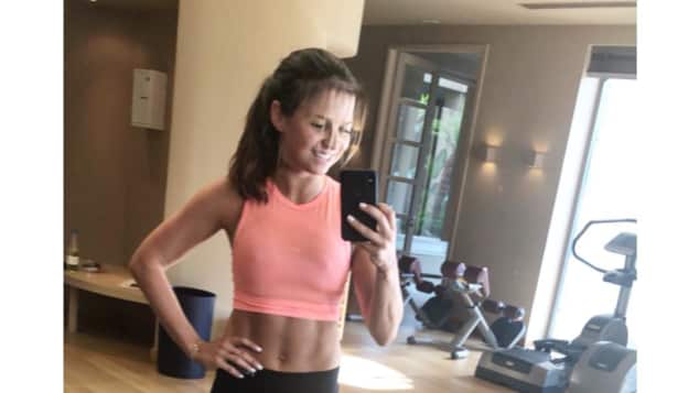 Lewandowski Frau Anna Lewandowska Zeigt Ihren Mega Sixpack