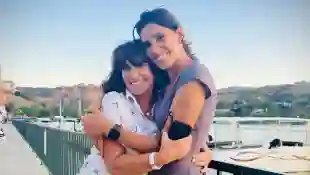 Daniela Ruah mit ihrer Mutter
