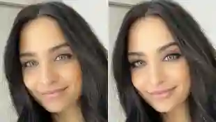 Amira Pocher Selfies ohne und mit Filter auf Instagram