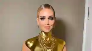 Model Chiara Ferragni bei den GQ Woman Of The Year Awards in Berlin auf Instagram