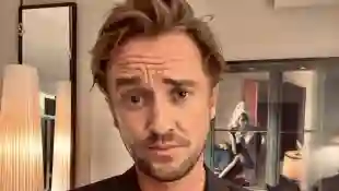 tom felton instagram selfie