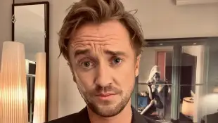 tom felton instagram selfie