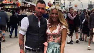 Sonia Liebing und ihr Mann Markus oktoberfest