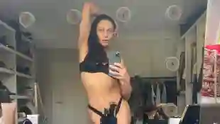 Model Lilly Becker zeigt ihren durchtrainierten Körper auf Instagram