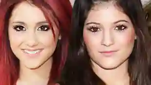 Ariana Grande, Kylie Jenner, Zendaya  2010 noch Kinder