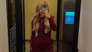 shania geiss kleid heiß sexy