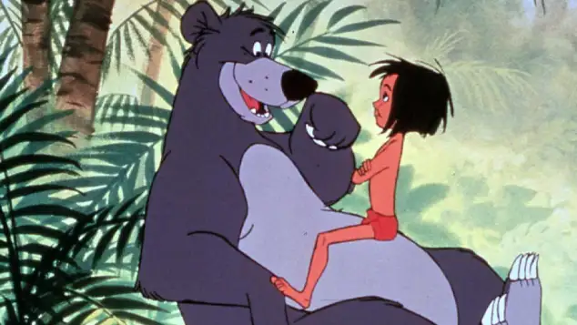 „Balu“ und „Mogli“ aus Disneys „Dschungelbuch“