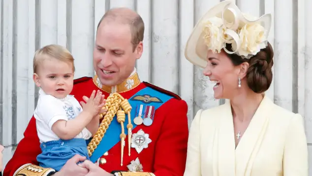 Prinz Louis, Prinz William, Herzogin Kate