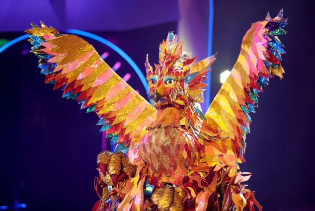 Samuel Koch war unter dem „The Masked Singer“-Kostüm Phönix