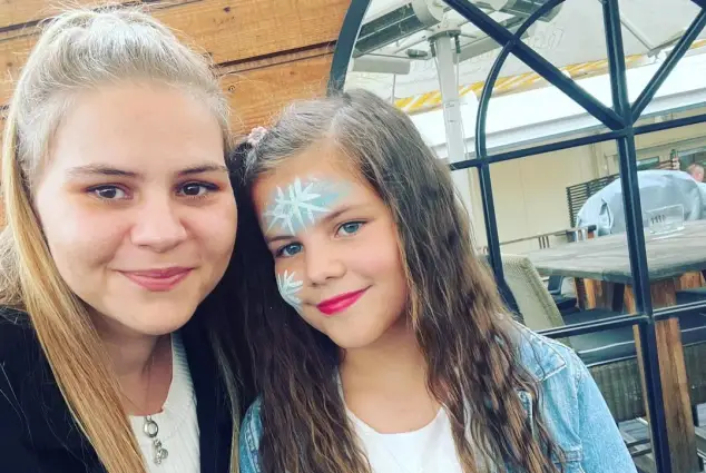 Sylvana Wollny mit ihrer Tochter Celina-Sophie
