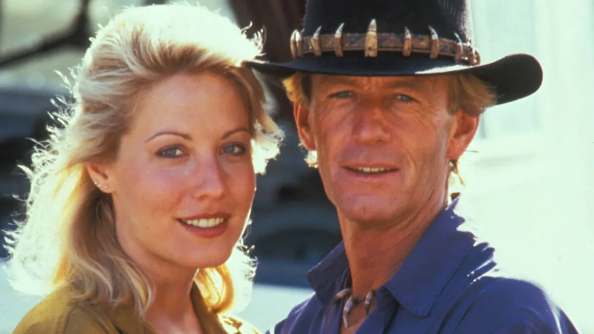 Linda Kozlowski und Paul Hogan waren vor und hinter der Kamera ein Paar