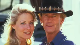 Linda Kozlowski und Paul Hogan waren vor und hinter der Kamera ein Paar