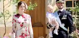 Prinz Carl Philip mit Frau Sofia und Söhnen